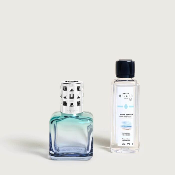Maison Berger Turquoise/Blue Glaçon Lamp Berger Gift Pack